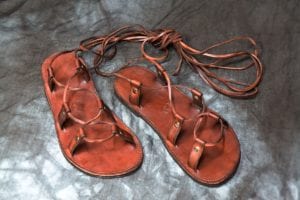 ukázka sandálů